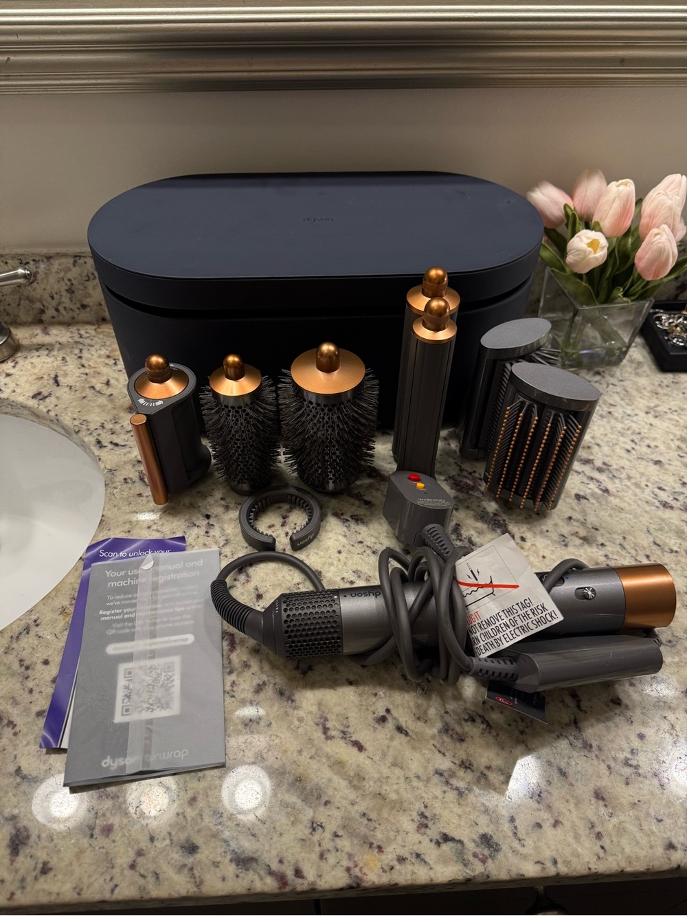 Bathroom styling tools